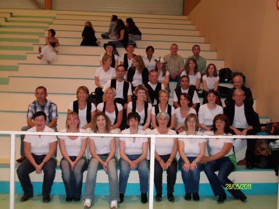 Photo de groupe avant spectacle
